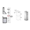 2-36" Chimney Extensions for 10 ft. to 12 ft. Ceilings view 4