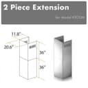 2-36" Chimney Extensions for 10 ft. to 12 ft. Ceilings view 2