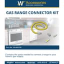 4' Gas Range Connector Kit with two 1/2" & one 3/4" male/female connectors, and sealant view 7