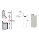 61" Wooden Chimney Extension for Ceilings up to 12.5 ft. view 2