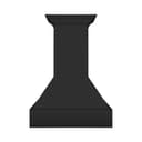 30 In. Wooden Wall Mount Range Hood In Rustic Black Finish view 1