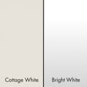 36 In. Wooden Wall Mount Range Hood In Rustic Bright White Finish view 8