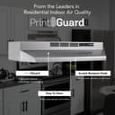24Inch Ductless UnderCabinet Range Hood, Stainless Finish view 3
