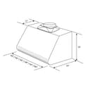 60" Convertible Vent Under Cabinet Range Hood view 8