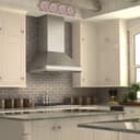 Professional Convertible Vent Wall Mount Range Hood (587) - 48 Inch view 8