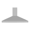 60" Professional Convertible Vent Wall Mount Range Hood  - 60 inch view 4