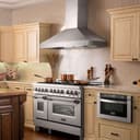 30" Professional Convertible Vent Wall Mount Range Hood with Crown Molding - 30 Inch view 7