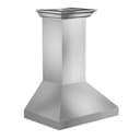 Professional Convertible Vent Wall Mount Range Hood with Crown Molding (597CRN) - 42 Inch view 3