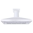 Professional Convertible Vent Wall Mount Range Hood with Crown Molding (597CRN) - 60 Inch view 5