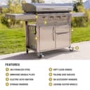 36" Griddle with Cabinet view 4