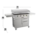 36" Griddle with Cabinet view 11