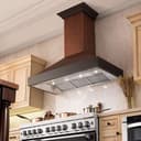 48" Ducted Vent Designer Series Wall Mount Range Hood - 48 inch view 9
