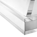 30" Designer Series Convertible Vent Wall Mount Range Hood in DuraSnow Stainless Steel with Mirror Accents(655MR-30) view 9
