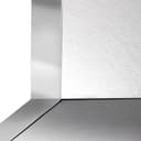 36 in. Designer Series Ducted Wall Mount Range Hood in DuraSnow Stainless Steel with Mirror Accents view 6