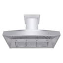 48" Professional Ducted Wall Mount Range Hood with Crown Molding - 48 Inch view 16
