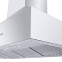 48" Professional Ducted Wall Mount Range Hood with Crown Molding - 48 Inch view 9