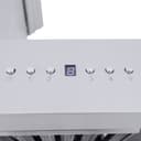 48" Professional Ducted Wall Mount Range Hood with Crown Molding - 48 Inch view 6
