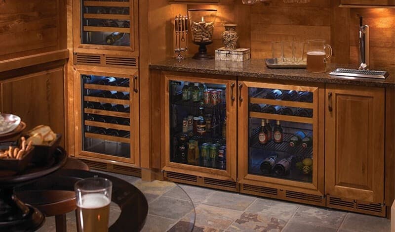 24" Wood Wine Shelf Fronts