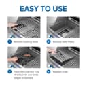 Cast Iron Charcoal and Smoker Tray view 4