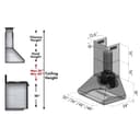 30 In. Professional Ducted Wall Mount Range Hood In Stainless Steel view 5