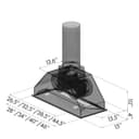 28" Ducted Wall Mount Range Hood Insert view 6