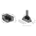 46" Remote Blower Ducted Range Hood Insert  - 46 Inch view 11
