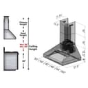Ducted Wall Mount Range Hood in Outdoor Approved (697-304) - 48 Inch view 13