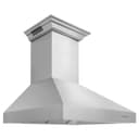 Professional Wall Mount Range Hood in Stainless Steel with Built-in CrownSound™tooth Speakers (697CRN-BT) - 36 Inch view 5