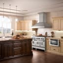 Professional Wall Mount Range Hood in Stainless Steel with Built-in CrownSound™tooth Speakers (697CRN-BT) - 60 Inch view 2