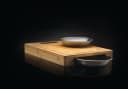 Cutting Board with Stainless Steel Bowls view 2