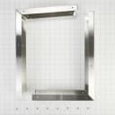 Microwave Side Panel Kit, Stainless Steel, for 36" W openings under 12" cabinets, fits 30" JMC2430DS and JMC2430DP view 1