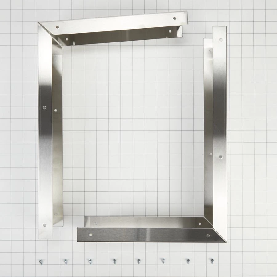 Microwave Side Panel Kit, Stainless Steel, for 36" W openings under 12" cabinets, fits 30" JMC2430DS and JMC2430DP