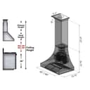 Designer SeriesDuraSnow® Wall Range Hood (8632S) - 30 Inch view 12