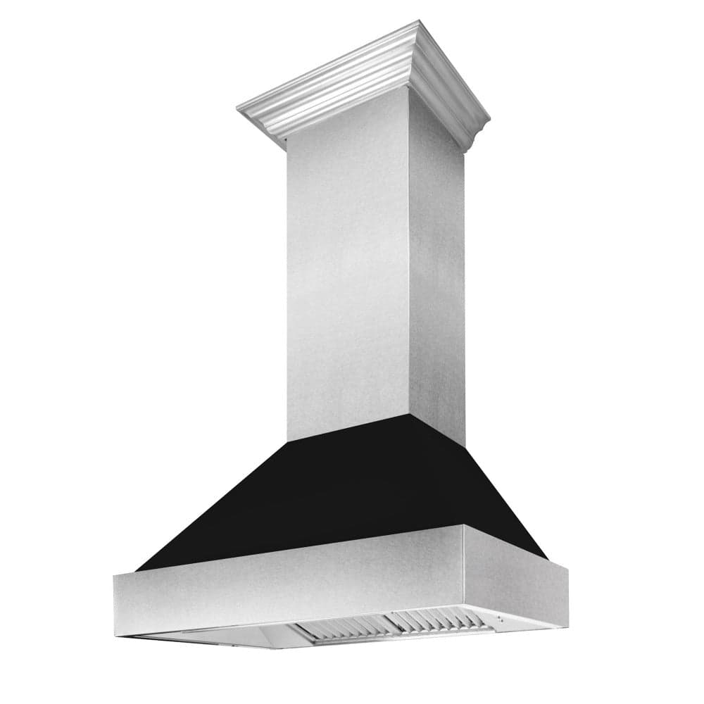 DuctedDuraSnow Stainless Steel® Range Hood with Matte Shell (8654BLM) - 30 Inch