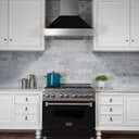 DuctedDuraSnow Stainless Steel® Range Hood with Matte Shell (8654BLM) - 30 Inch view 9