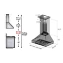 36"Ducted Fingerprint Resistant Stainless Steel Range Hood with Copper Shell view 11