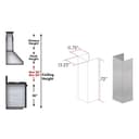 61" DuraSnow Extended Chimney and Crown view 1