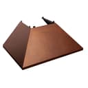 DuctedDuraSnow® Range Hood with Hand-Hammered Copper Shell (8654HH) - 30 Inch view 6