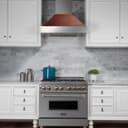36" Ducted Range Hood with Hand-Hammered Copper Shell - 36 Inch view 2