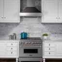 30"Ducted Fingerprint Resistant Stainless Steel Range Hood with Oil Rubbed Bronze Shell view 2