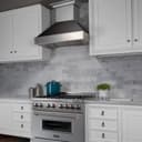 30"Ducted Fingerprint Resistant Stainless Steel Range Hood with Oil Rubbed Bronze Shell view 8