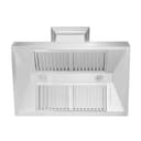 Range Hood with DuraSnow® Shell (8654SN) - 30 Inch view 8