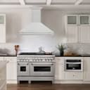 48"Fingerprint Resistant Stainless Steel Range Hood view 2