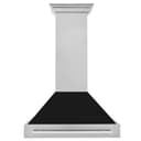 36" DuraSnow® Stainless Steel Range Hood with Shell (8654SNX-36) Matte view 4
