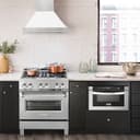 30" DuraSnow® Stainless Steel Range Hood with Color Shell Options (8654SNX-30) Matte view 2