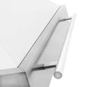 30" DuraSnow® Stainless Steel Range Hood with Color Shell Options (8654SNX-30) Matte view 6