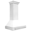 36" DuraSnow® Stainless Steel Range Hood with Shell (8654SNX-36) Matte view 3