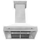 36" DuraSnow® Stainless Steel Range Hood with Shell (8654SNX-36) Matte view 6