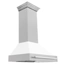 36" DuraSnow® Stainless Steel Range Hood with Shell (8654SNX-36) Matte view 9