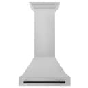 30"Autograph EditionDuraSnow Stainless Steel® Range Hood withDuraSnow Stainless Steel® Shell and Handle (8654SNZ-30) - Matte view 4